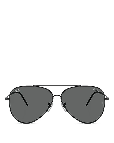 Ray-Ban Aviator Reverse Sunglasses, 62mm