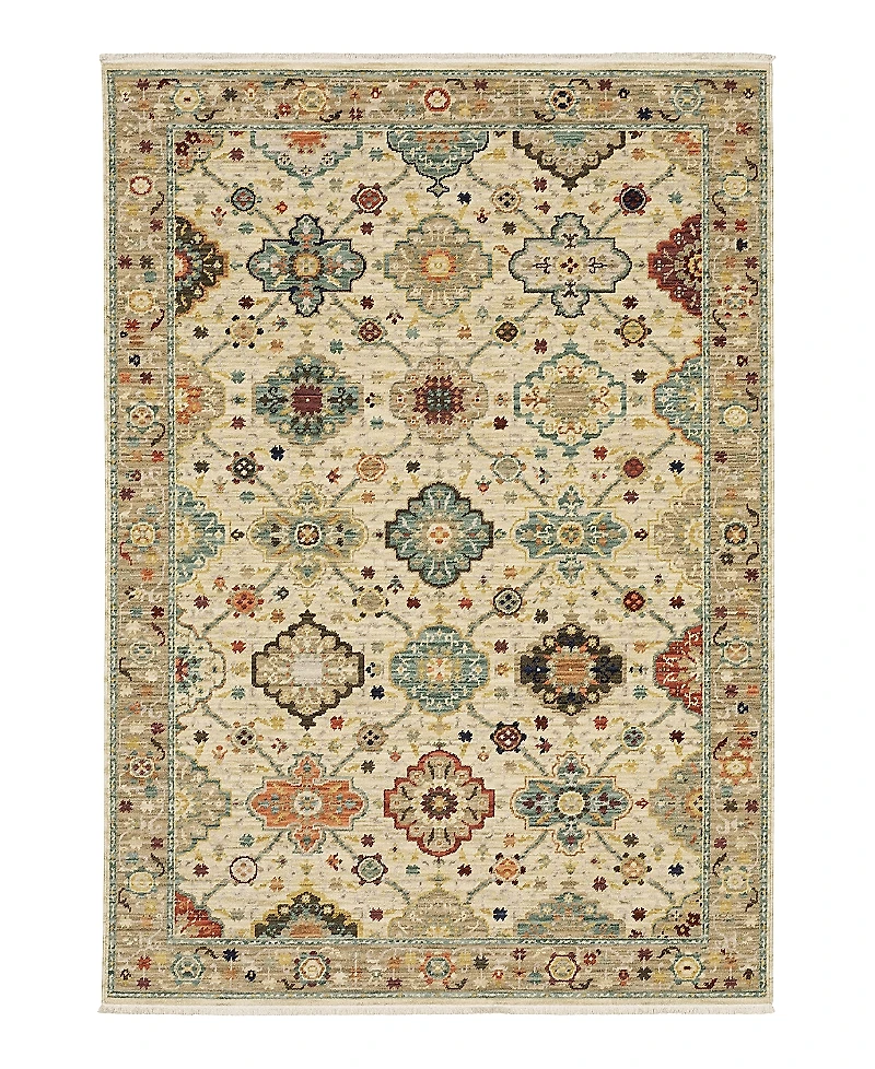 Oriental Weavers Lilihan 4601W Area Rug, 6'7 x 9'6