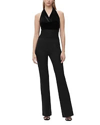 The Alice Velvet Halter Top
