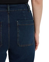 Erin High Rise Wide Leg Jeans Indigo