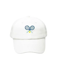 Boys'  Tennis Baseball Hat White