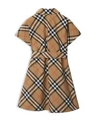 Girls' Giulietta Check Shirt Dress - Little Kid, Big Kid