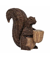 Devon Willow Squirrel Flameless Candle Holder