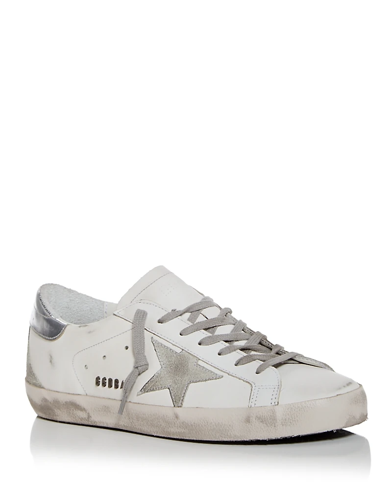 Golden Goose Deluxe Brand Men's Super-Star Low Top Sneakers