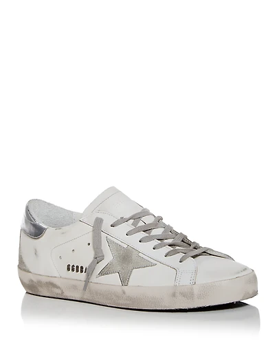 Golden Goose Deluxe Brand Men's Super-Star Low Top Sneakers