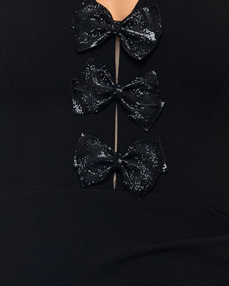 Crystal Bow Gown - Exclusive