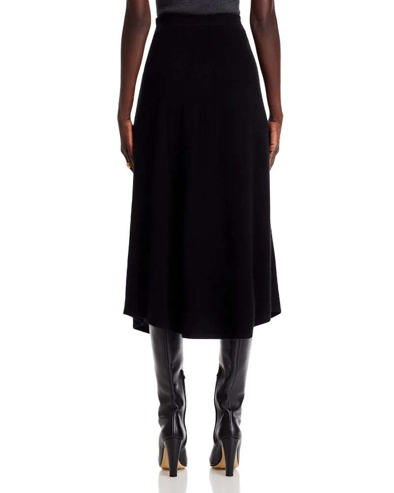 Cashmere Midi Skirt - Exclusive