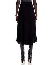 Cashmere Midi Skirt - Exclusive