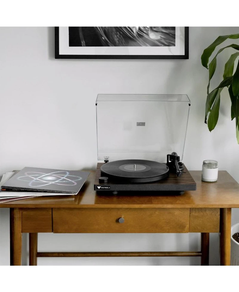 Premiere T1 Premium Turntable with Built-In Vinyl Stream Bluetooth Technology