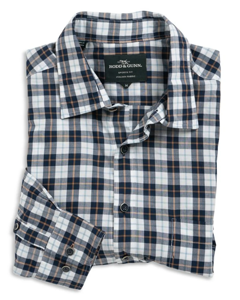 Mount Albert Long Sleeve Sports Fit Shirt