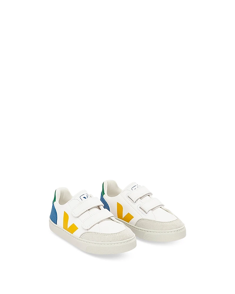 Veja Unisex V12 Leather Sneakers - Little Kid