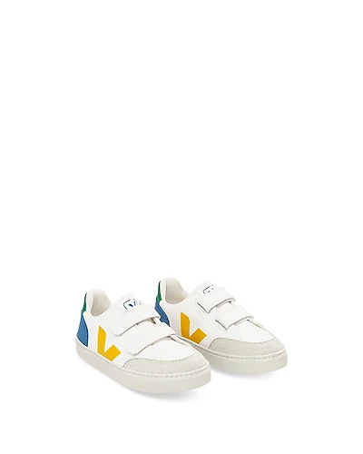 Veja Unisex V12 Leather Sneakers - Little Kid