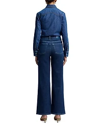 Ultra High Rise Wide Leg Jeans Paradise Cove