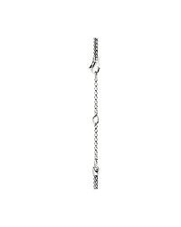 Sterling Silver JH Essentials Diamond Pavé Necklace, 16-18"