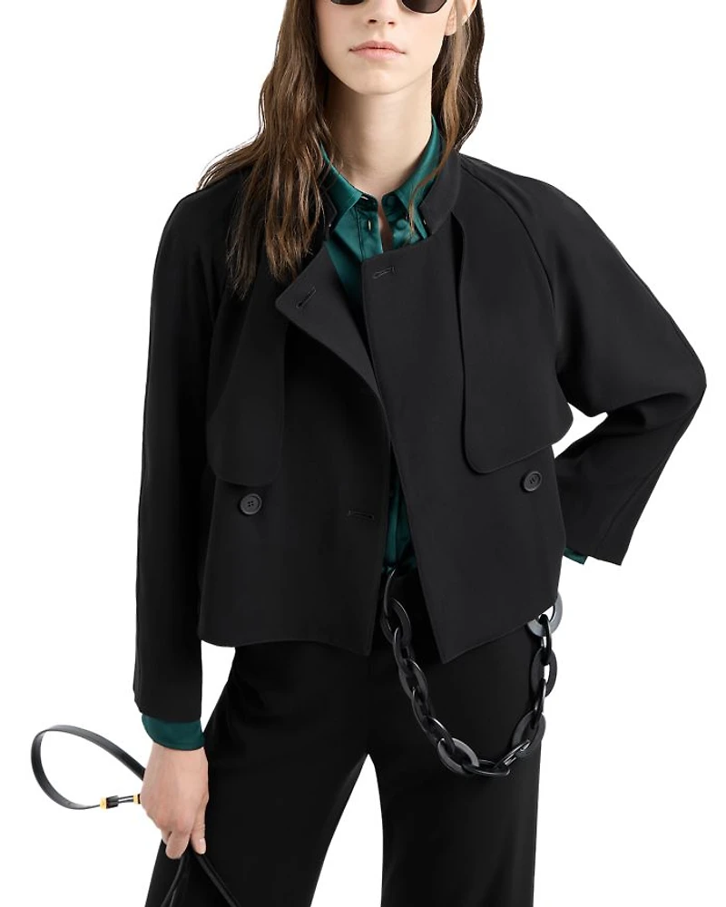 Satin Crepe Shirt