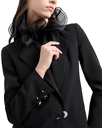 Silk Ruffle Shirt