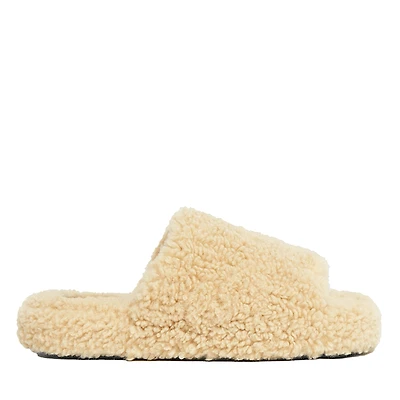 Apparis Women's Dillon Bouclette Slide Slipper