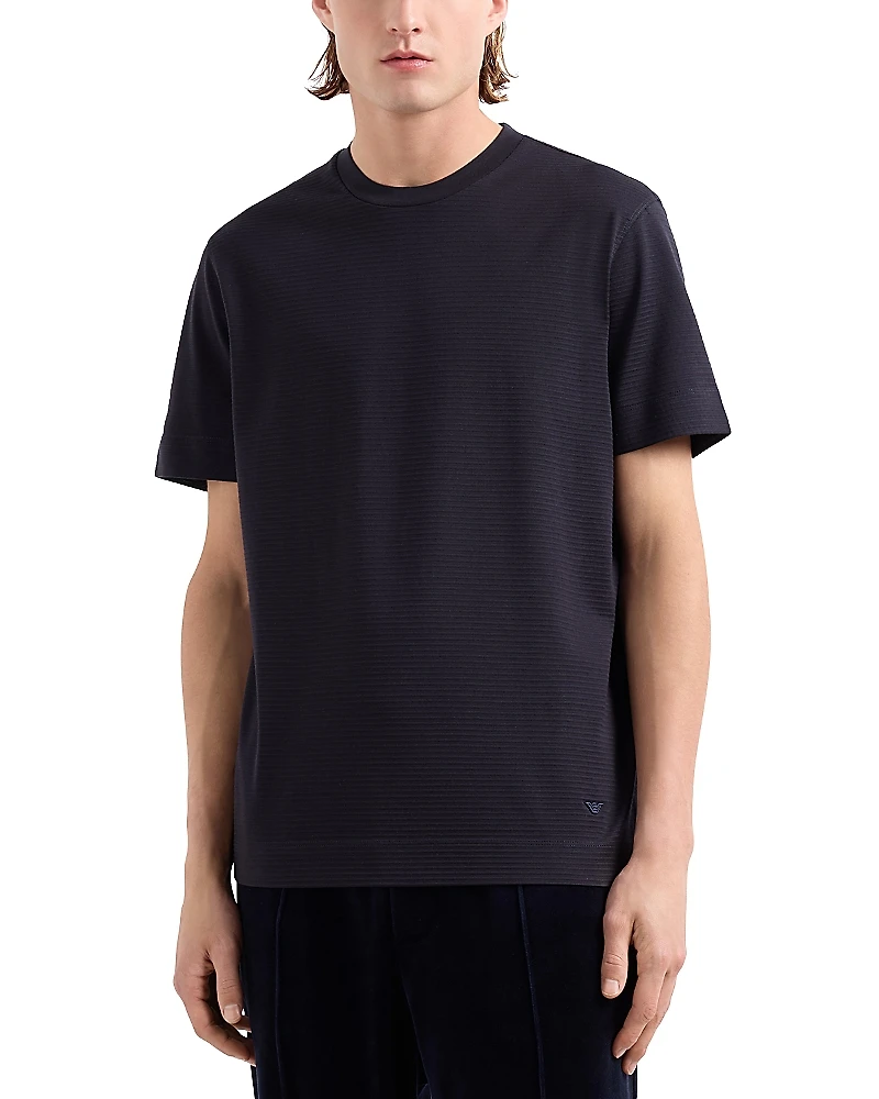 Emporio Armani Allover Jacquard Tee