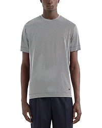 Emporio Armani Two Tone Micro Design Tee