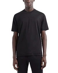 Pima Cotton Embossed Logo Tee