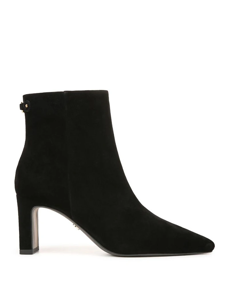 Women's Saige Pointed Toe Mid Heel Ankle Booties