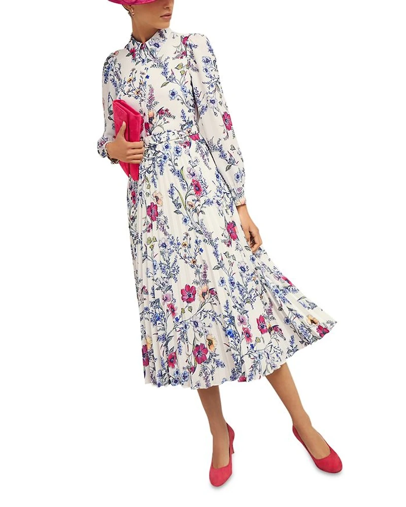Ashleen Floral Print Shirtdress