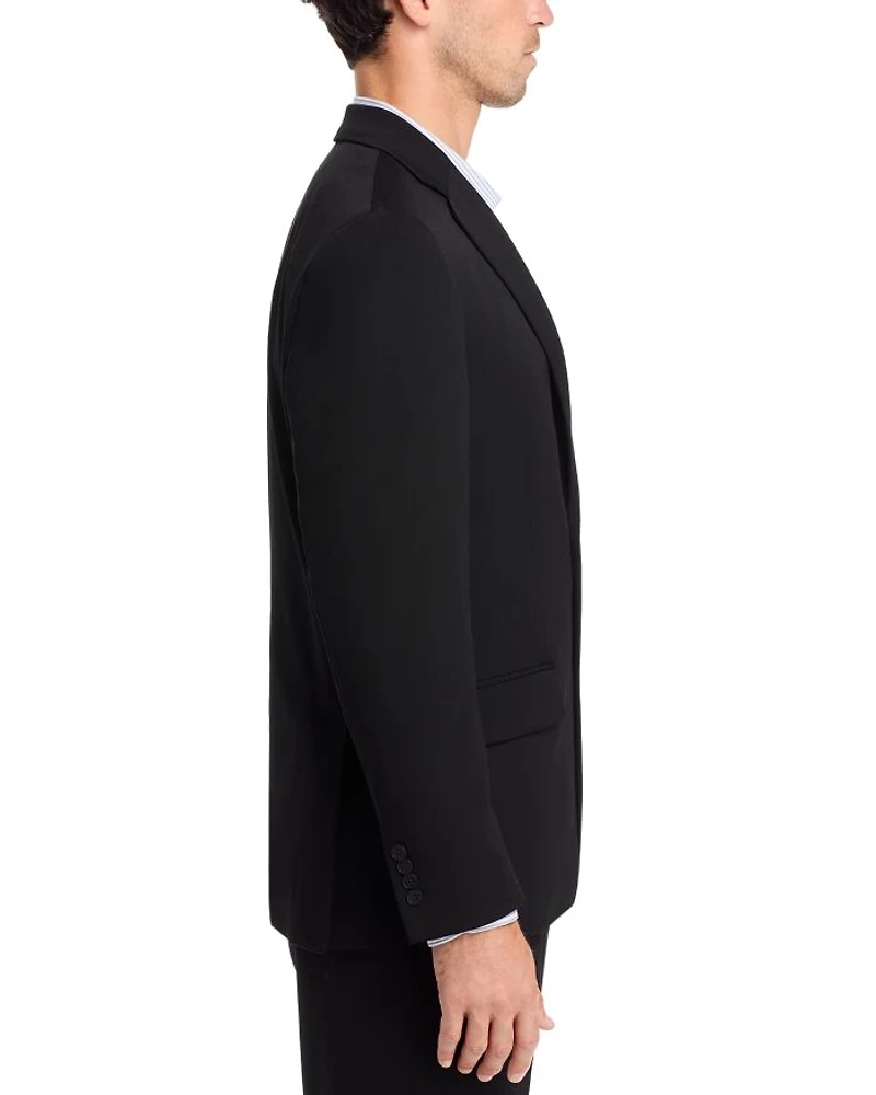Stretch Wool Unstructured Slim Fit Suit Jacket