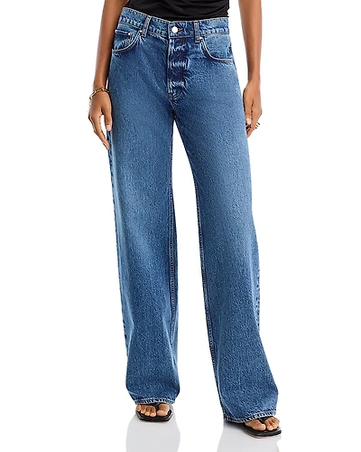 Anine Bing Hugh High Rise Jeans