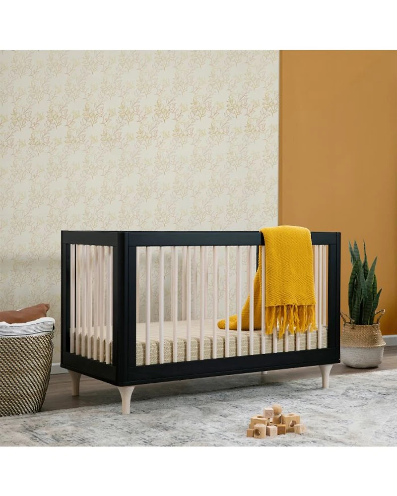 Lolly 3-in-1 Convertible Crib with Toddler Bed Conversion Kit