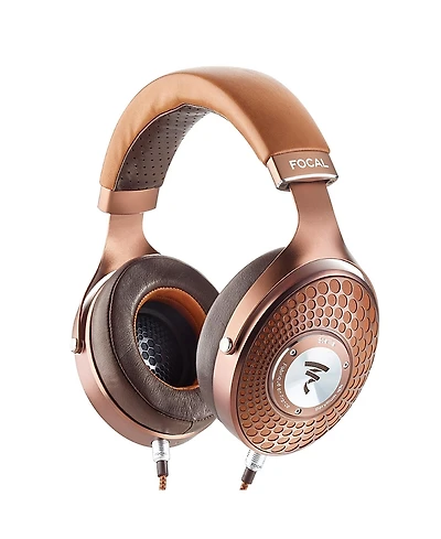 Focal Stellia Closed-Back Circum-Aural Over-Ear Headphones (Cognac)