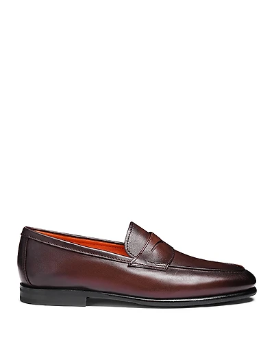 Santoni Men's Carlos Slip On Penny Loafers