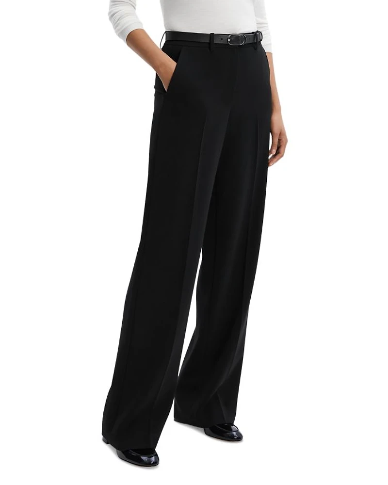 Admiral Crepe Relaxed Straight Pants