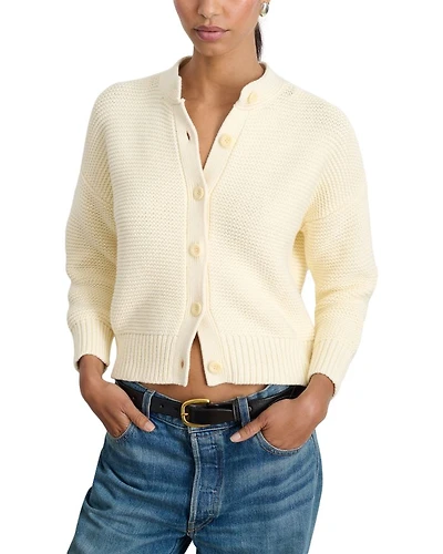 Nico Crewneck Cotton Cardigan