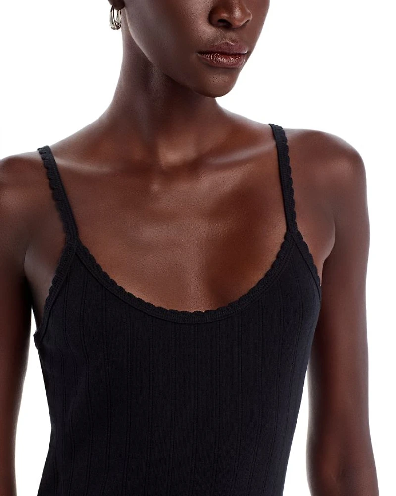 Pointelle Tank