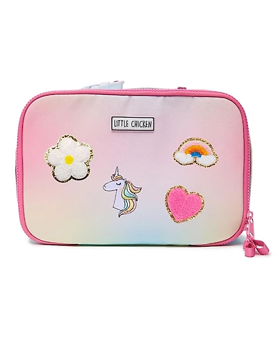 Little Chicken Rainbow Patched Lunch Box