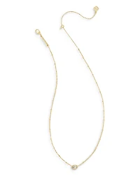 Mini Elisa Satellite Short Pendant Necklace, 15"-19"