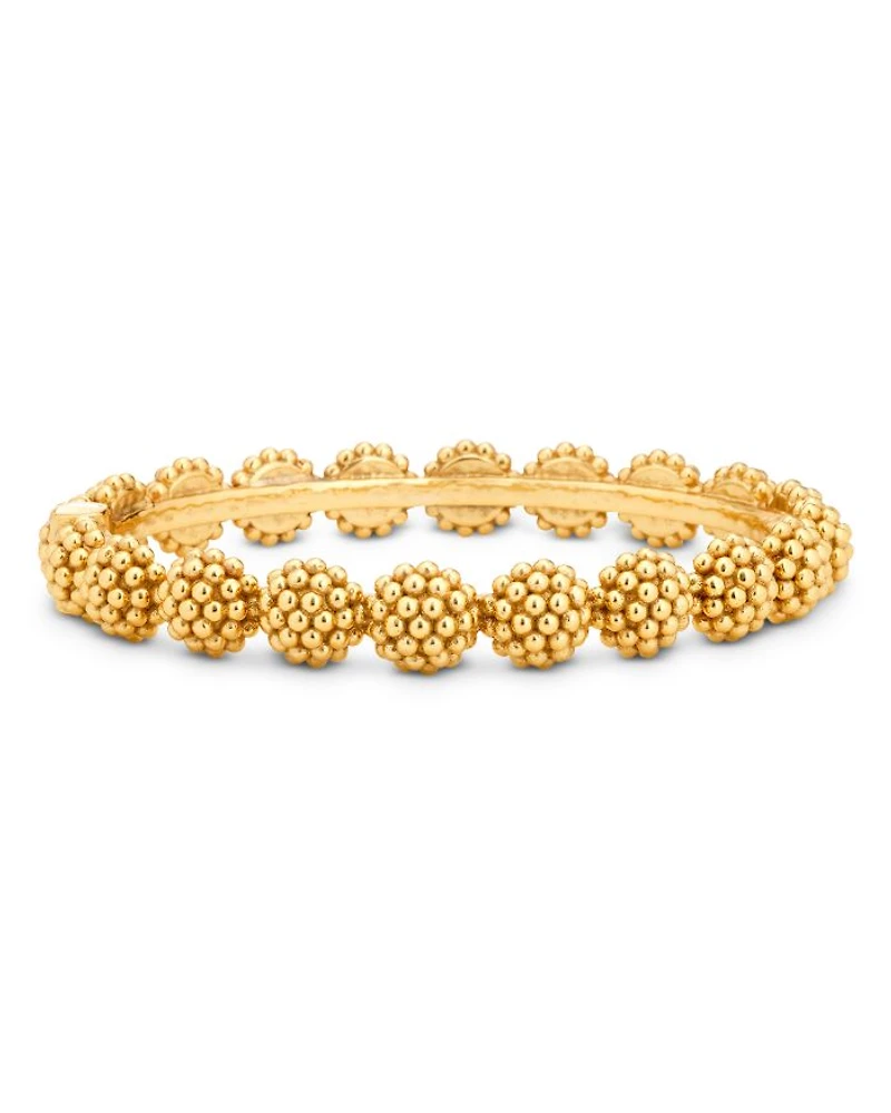 Berry Eternity Hinged Bangle Bracelet