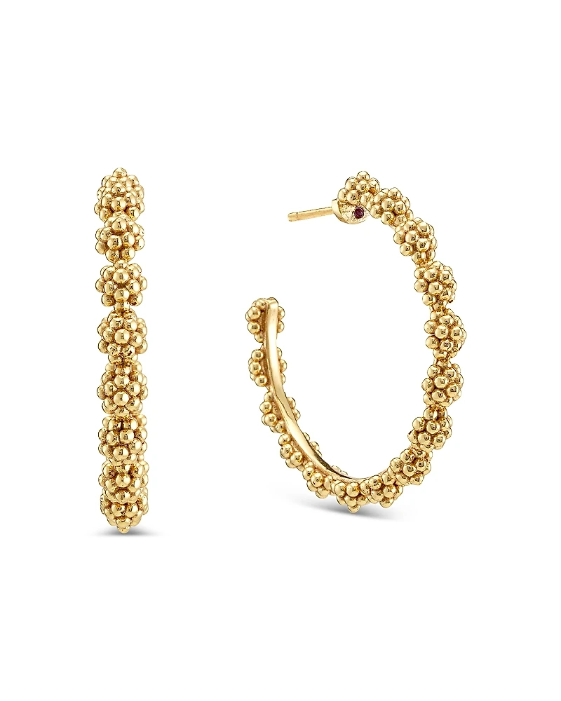 Capucine De Wulf Berry Icon Medium Hoop Earrings