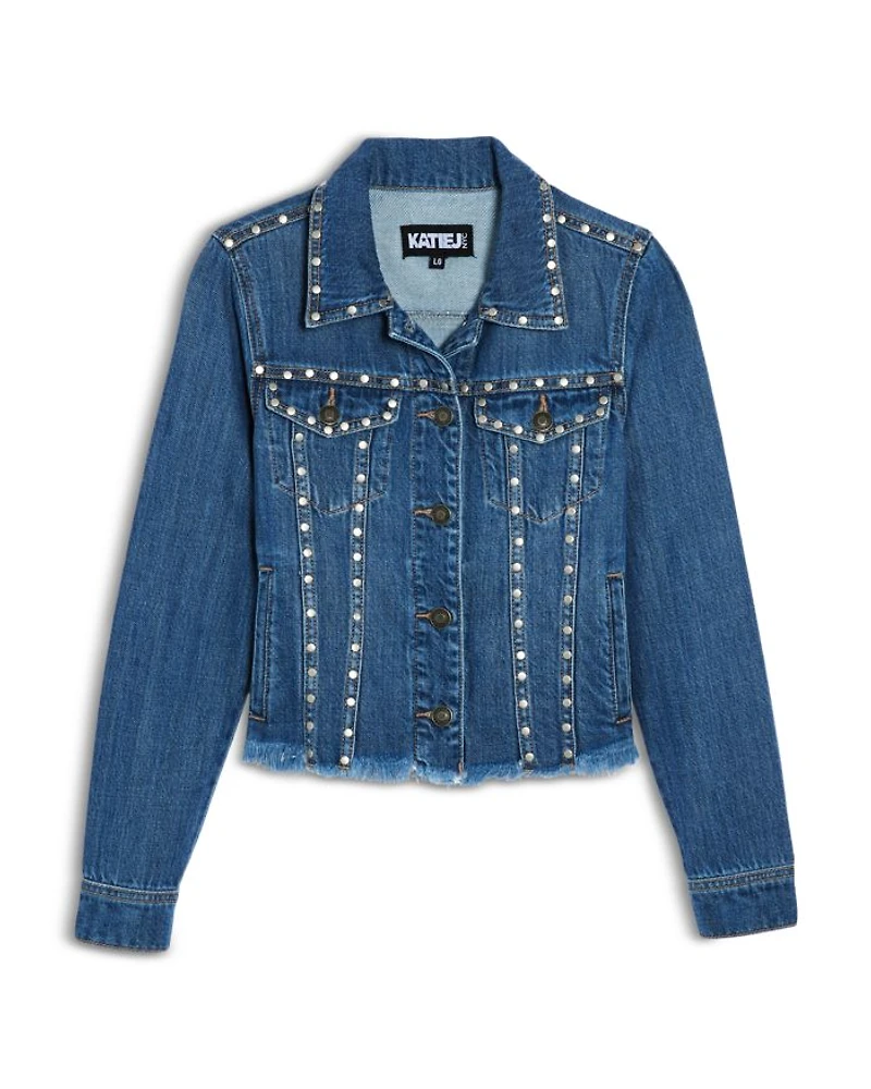 Tween Hampton Studded Jacket - Big Kid