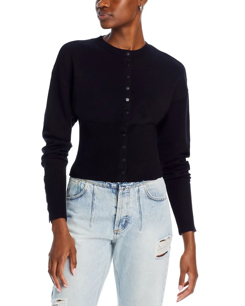 Heads The Clouds Knit Top