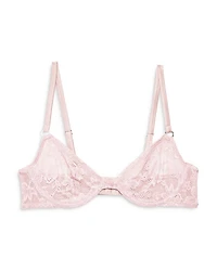 Le Stretch Multi Fit Lace Unlined Demi Bra