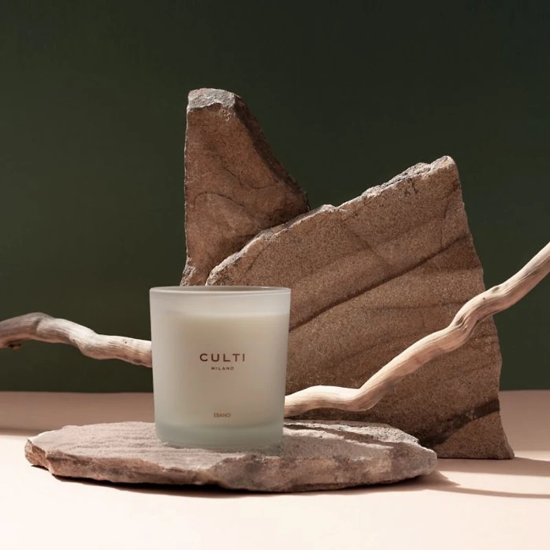 White Vase Candle