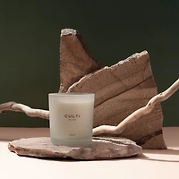 White Vase Candle