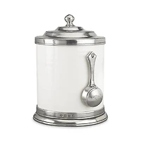 Match Convivio Ceramic and Pewter Caffe Canister