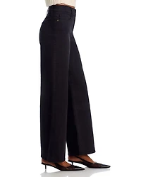 Le Slim Palazzo High Rise Wide Leg Jeans