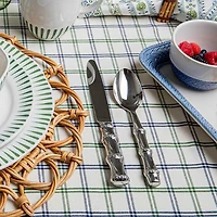 Bamboo 5 Piece Place Setting, Polished