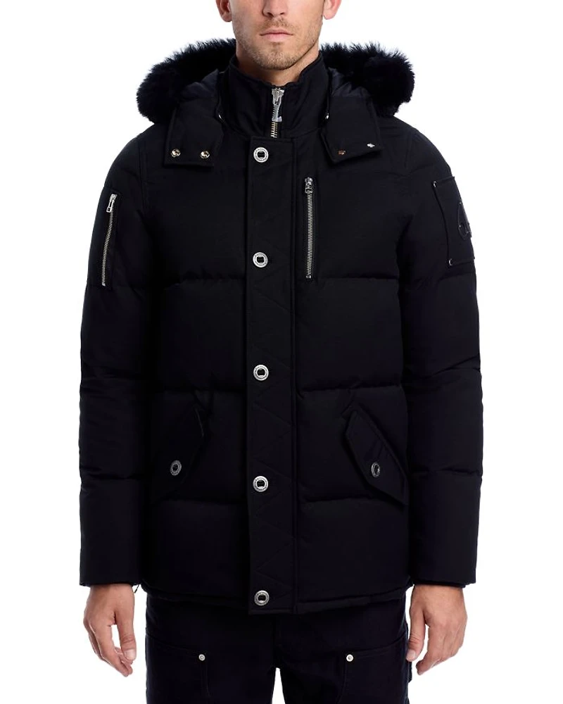Original 3Q Shearling Trim Down Jacket