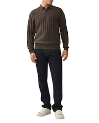 Walter Peak Ribbed Polo Sweater