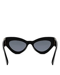 FF Diamond Cat Eye Sunglasses, 52mm