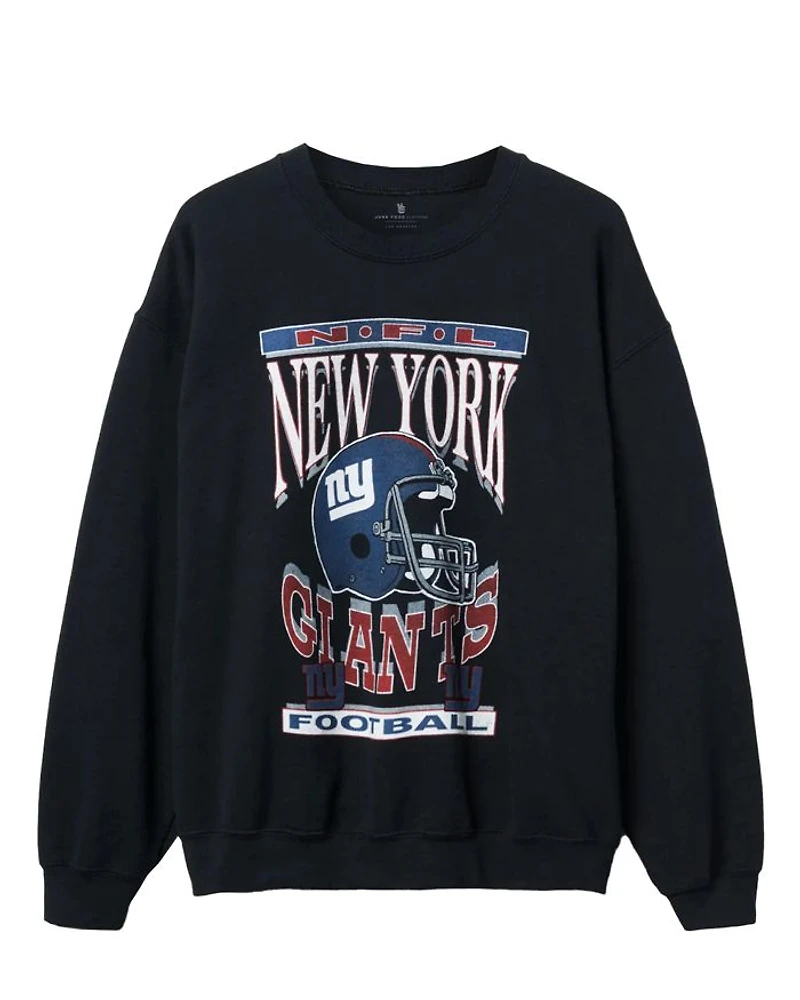Unisex NFL New York Giants Helmet Flea Market Crew